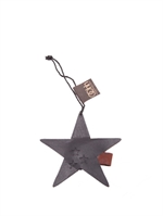 Lübech Living Star Ornament padded xmas sort - Fransenhome